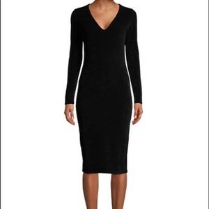NWT James Perse Bodycon long sleeve dress